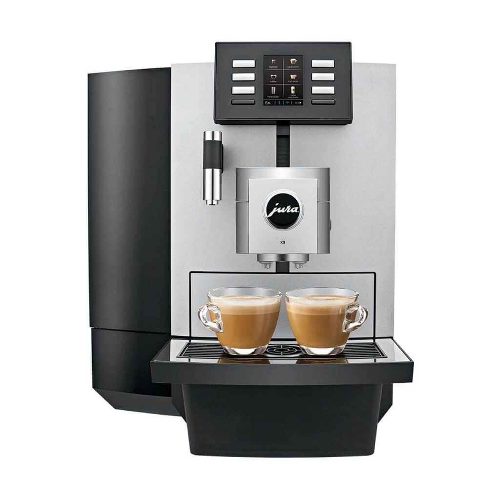 JURA X8: Der robuste, vielseitige Kaffeespezialitäten-Profi!