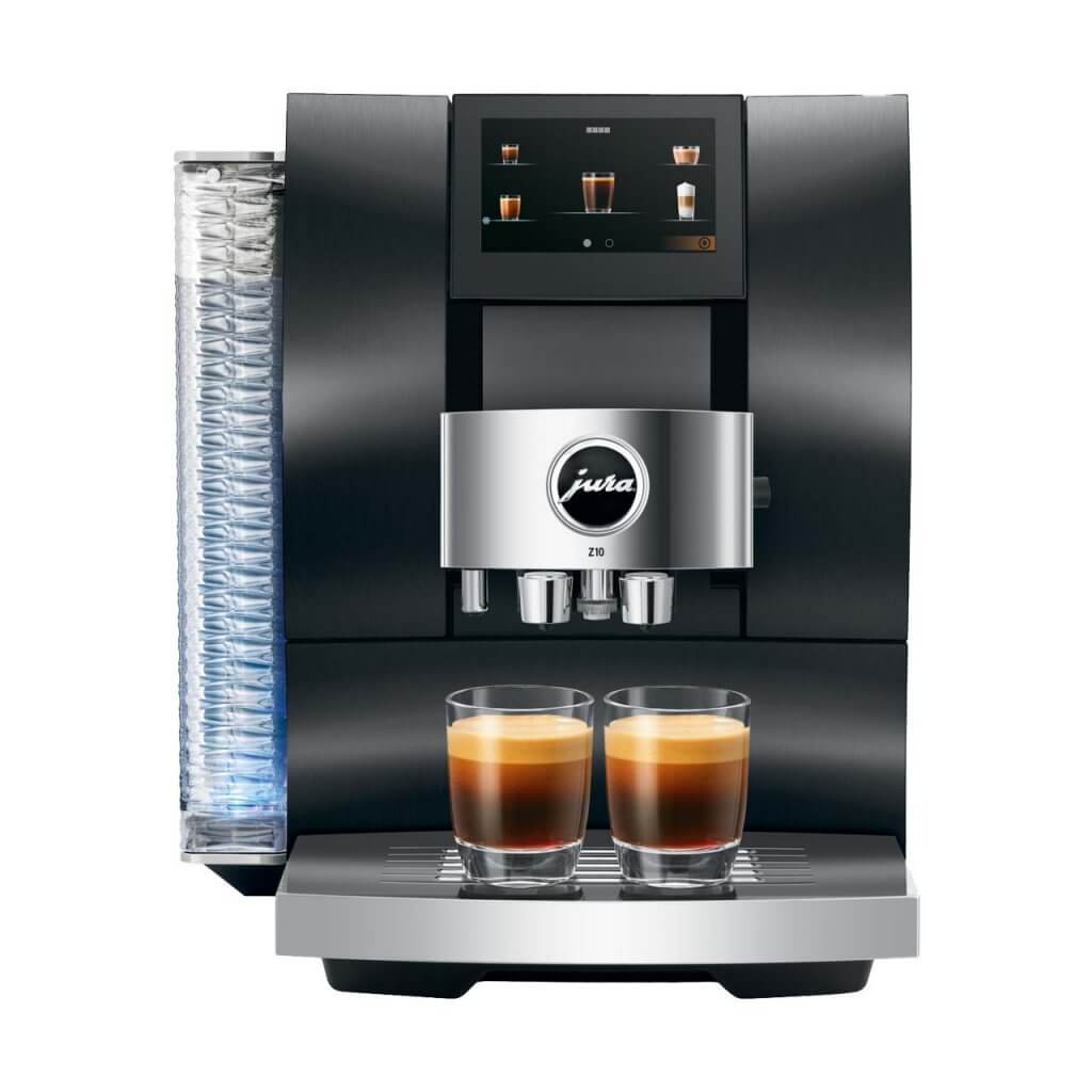 JURA Z10: Die bahnbrechende Z10 mit P.R.G. für heiße und Cold-Brew-Kaffeespezialitäten!